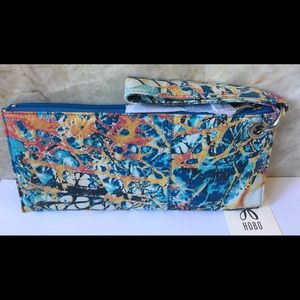 Hobo Vida Leather Wristlet Clutch Wallet, NWT